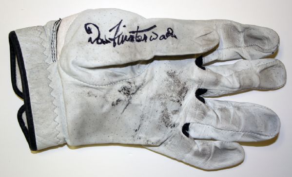 Dow Finsterwald Signed Personal Used Adidas Golf Glove