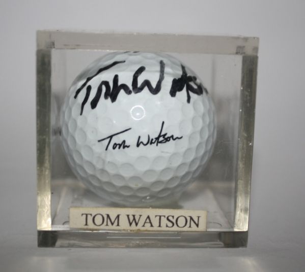 Tom Watson Auto Ball
