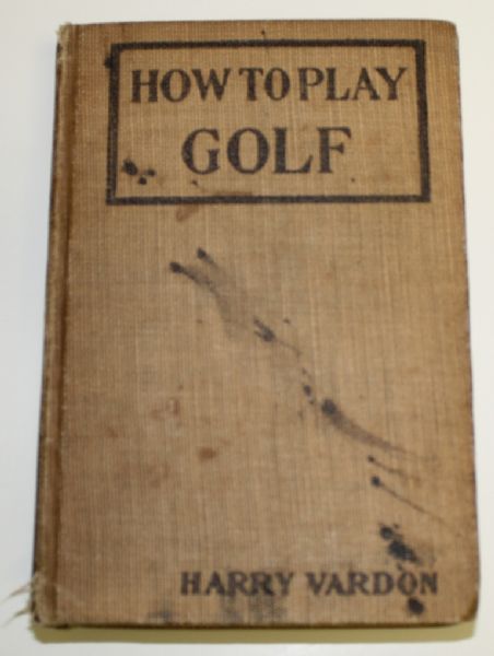 How to Play Golf Harry Vardon w/ 48 Illustrations