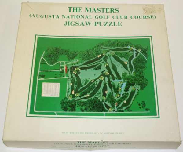 1974 The Masters Augusta National Golf Club Course Jigsaw Puzzle
