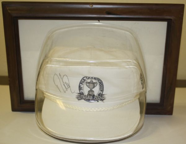 1997 Winged Foot Cap Autographed by PGA Champion Davis Love