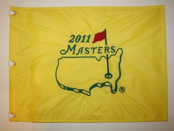 Box of 2011 Masters Flags