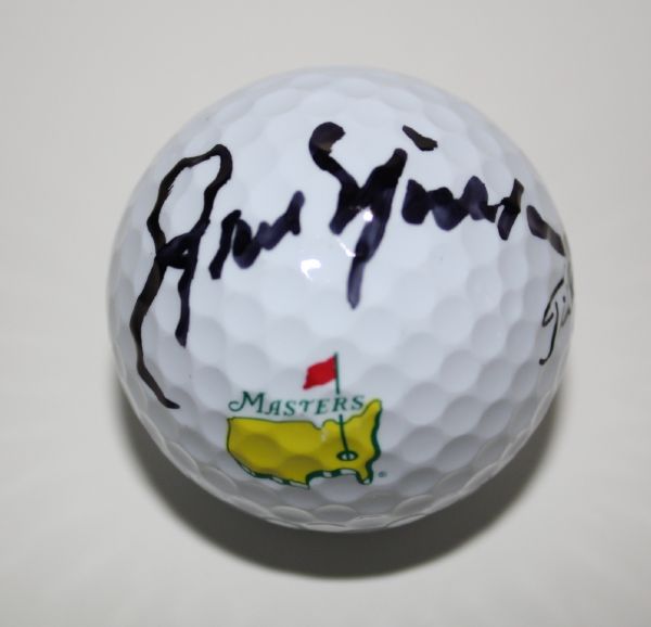 Masters Ball Signed by Jack Nicklaus