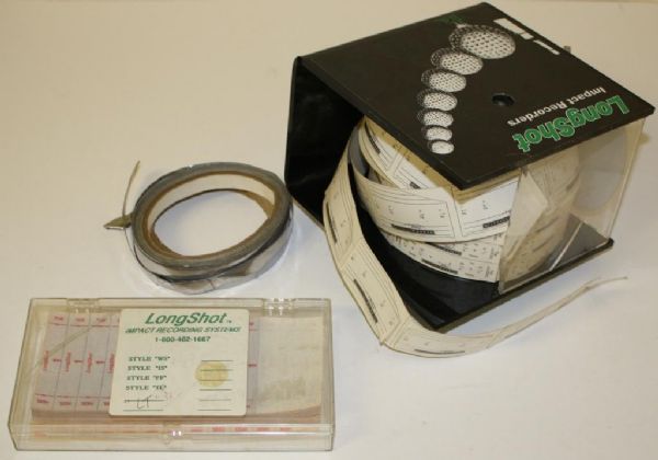 Impact Tape for Irons and Woods Plus Lead Tape Rolls