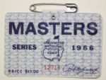 1966 Masters Badge - Jack Nicklaus Third Masters Win, Fifth Major