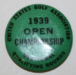 1939 USGA Open Qualifying Rounds Contestants Pin