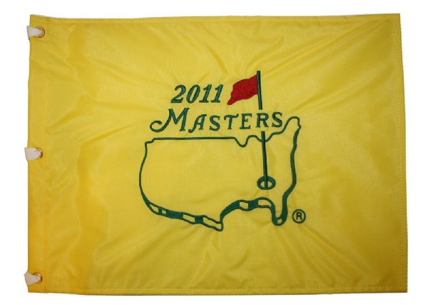Pristine Box of (50) 2011 Masters flags  