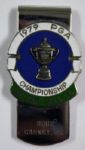 1979 PGA Championship Money Clip - Hugh Carney Jr. Oakland Hills CC