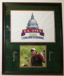 Rory McIlroy Autographed 2011 US Open Display