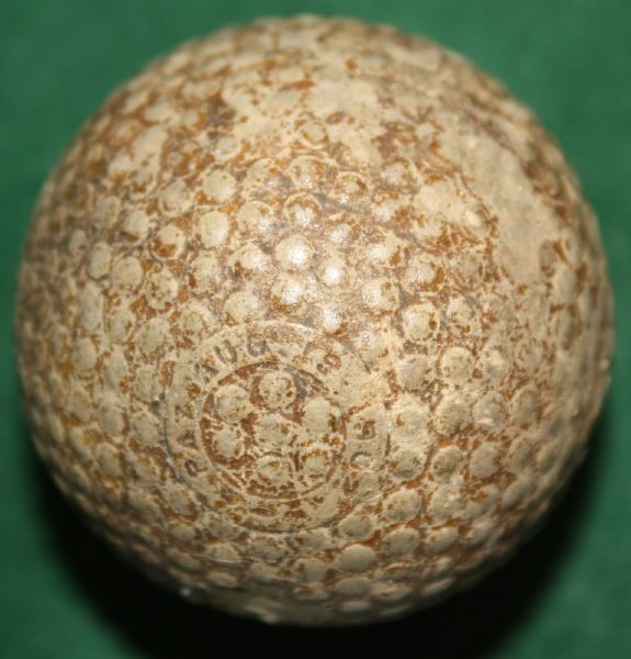 1905 The Pneumatic Goodyear Bramble with Rubber Core Golf Ball