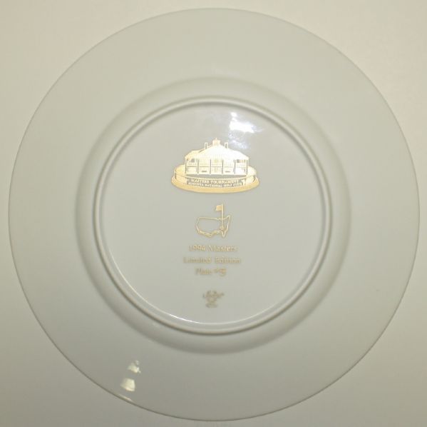 1994 Augusta National Members Gift Limited Edition Lenox Plate #5