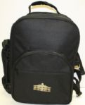 Black Masters Bag Gift w/Clubhouse Logo In Gold - AUGUSTA GIFT