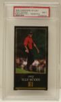1998 Grand Slam Ventures "Foil" Tiger Woods Rookie Card PSA Slabbed NM7