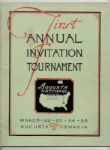 1934 Masters Program-One of the Finest Known