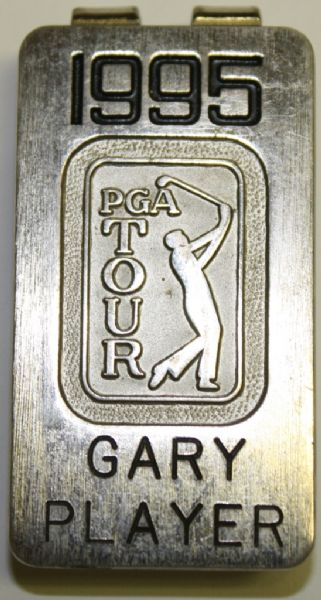 1995 PGA Tour Members Money Clip For Gary Palyer