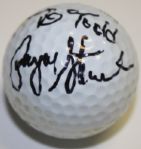 Hall of Famer Payne Stewart Signed Top Flite Practice Ball - 3x Major Winner - Deceased 1999 - JSA