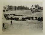 1937 Wire Photo - Bobby Jones and Horton Smith - 9th Green at Augusta