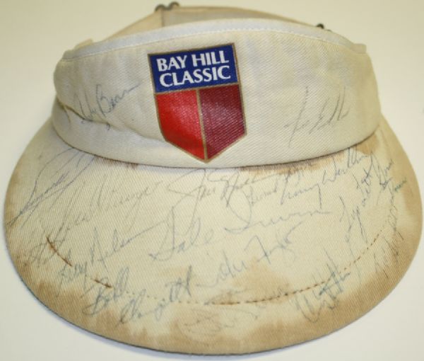 Multi-Signed Bay Hill Classic Hat w/Nicklaus, Player, etc.