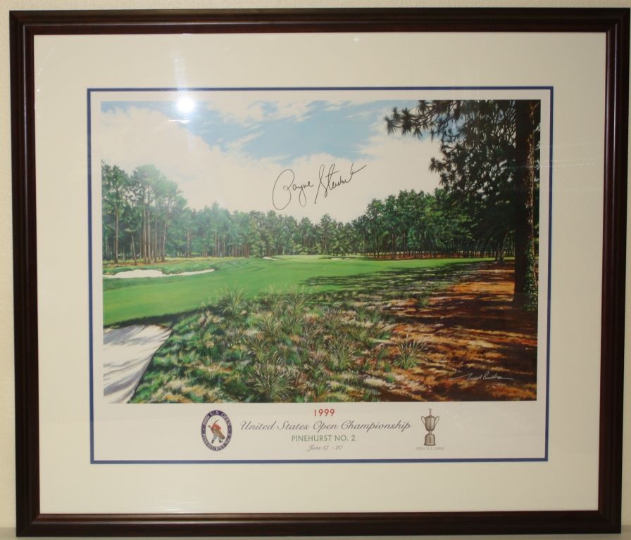 Payne Stewart Autographed Practice Round Pamphlet, 99th U.S. factory Open Championship