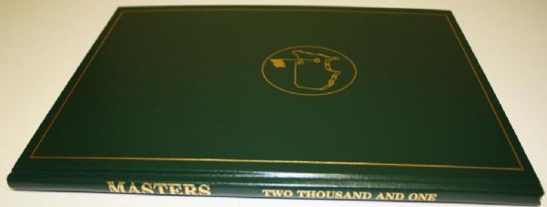 Tiger Woods Signed 2001 Masters Annual