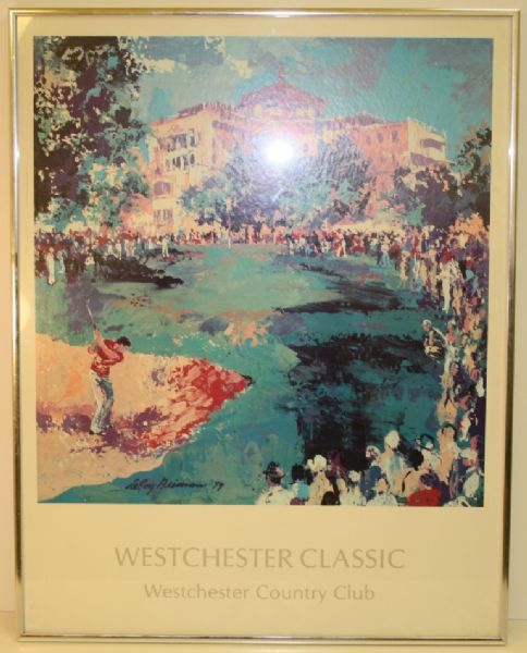 Framed Poster 1979 Westchester classic by LeRoy Nieman - 22 1/4 x 28 1/4