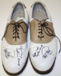 Paul Azinger Match Used and Inscribed "Ryder Cup Captain 2008" Golf Spikes
