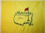 Jack Nicklaus Signed Masters Undated Flag