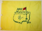 Charl Schwartzel Signed 2011 Masters Flag