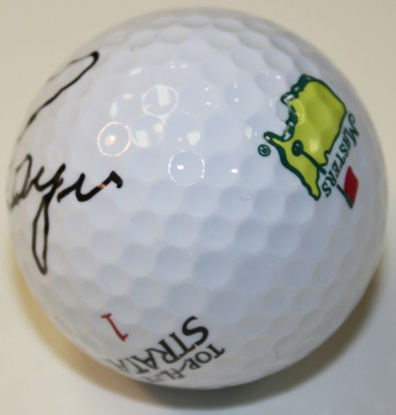 Gary Player Signed Masters Golf Ball - Top-Flite Strata Tour 90