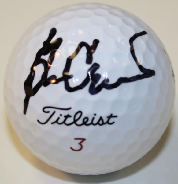 Ben Crenshaw Signed Masters Golf Ball - Titlesist NXT