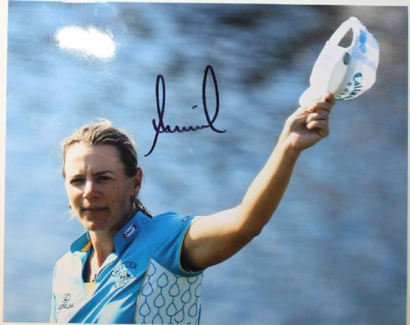 Annika Sorenstam Signed 8x10 Photo