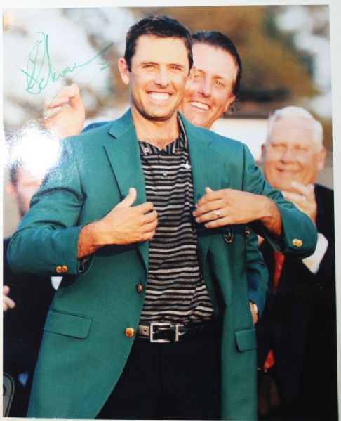 Charl Schwartzel Signed 8x10 Photo Masters Jacket Presentation