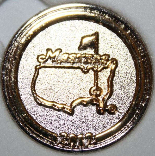 2012 Commemorative Masters Ball Marker