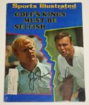 Jack Nicklaus and Arnold Palmer Dual Signed Sports Illustrated 6/1/70 JSA COA