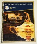 2012 Media Ryder Cup Players Guide signed By 8 European Stars-Not Sold to The Public-JSA COA