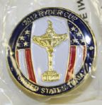 2012 Ryder Cup USA Team Pin Gift from Keegan Bradley RARE!