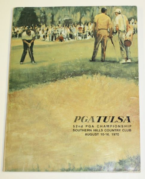 1970 PGA Championship Program 