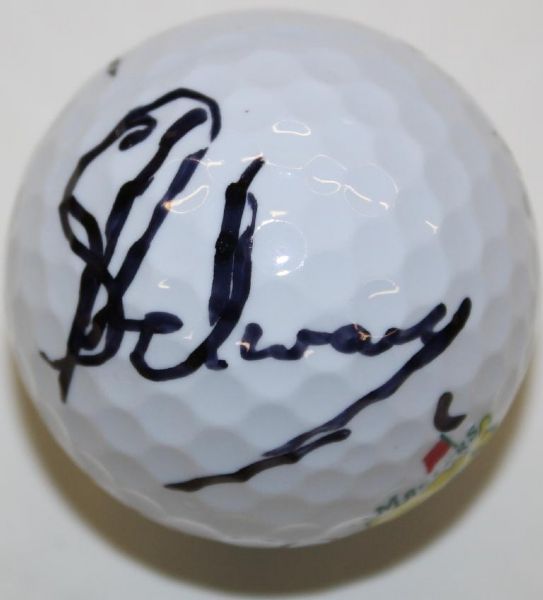 Charl Schwartzel autographed Masters Logo Golf Ball JSA COA 