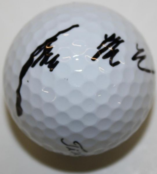 Y E Yang autographed Golf Ball-2009 PGA Champ- JSA COA 