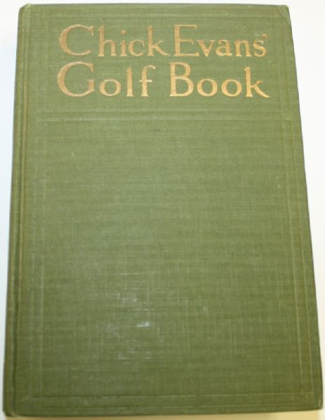 Golf Book by Chick Evans - 1921