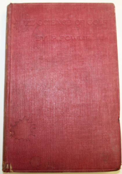 Science of Golf by P. Fowlie - 1921