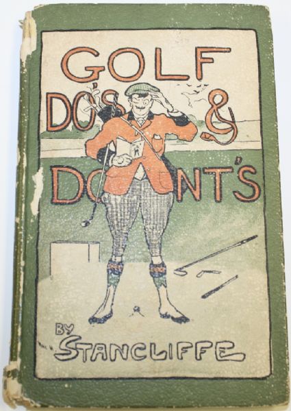 Golf Dos and Donts by Stancliffe - 1903