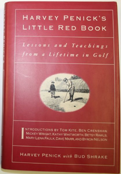 Harvey Penicks Little Red Book by Harvey Penick with Bud Shrake