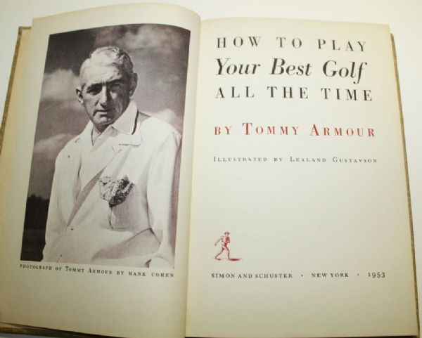 How to Play Your Best Golf All the Time by Tommy Armour