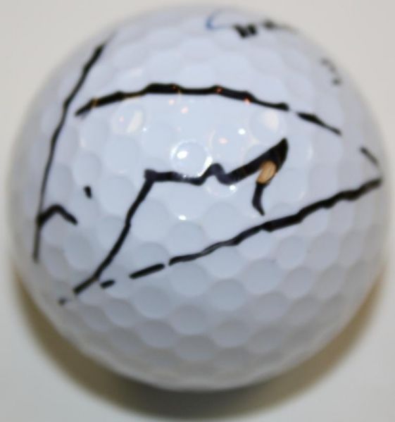 Luke Donald Signed Golf Ball