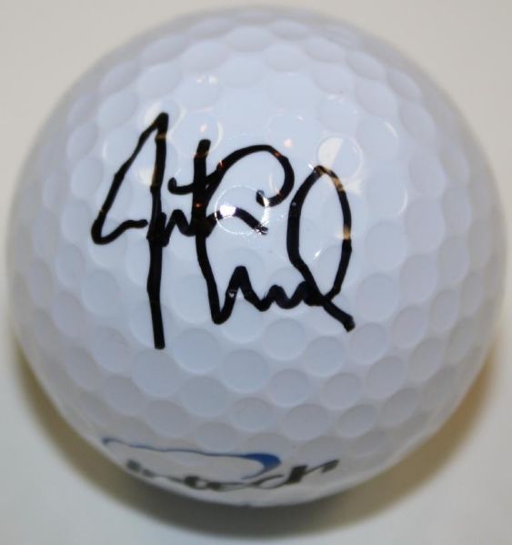 Justin Leonard Signed Golf Ball