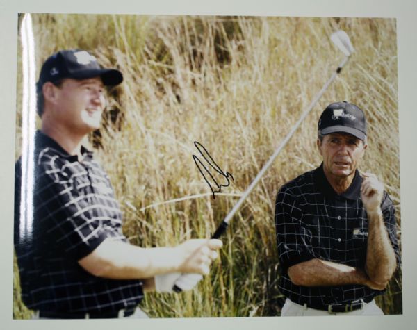 Ernie Els Signed Presidents Cup 11x14 Photo