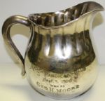 Nassau Country Club Champions Handicap Trophy-Oversized Pitcher - September 3, 1900