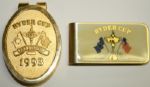 1993 Ryder Cup Money Clips - Set of 2 - The Belfry
