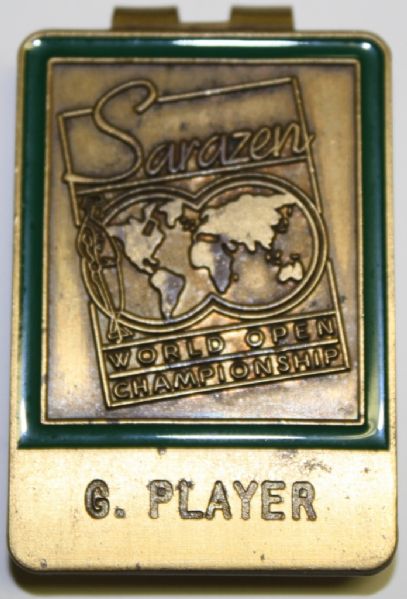 Gary Players Personal Money Clip from Sarazen World Open - NOT A BOOTLEG - Came from Garys Former Agent